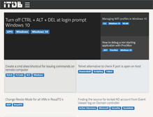 Tablet Screenshot of it-db.com